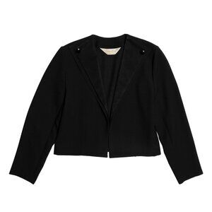Hesselhøj (Denmark) 80s Vintage Crepe Weave Bolero Jacket